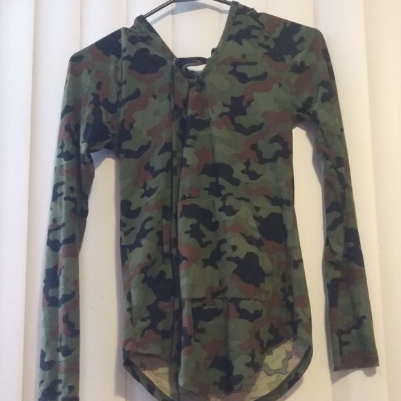 NO BO Camo Hoodie - Picture 1 of 3